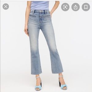 NWT J Crew Kickout Crop Jeans